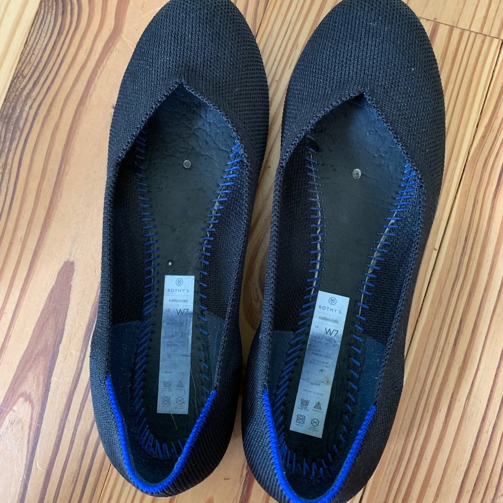 Rothy’s Black Flats
